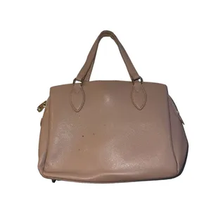 Furla Small Satchel Grain Leather Top Handle Multiple Compartments Classic Chic thumbnail 2