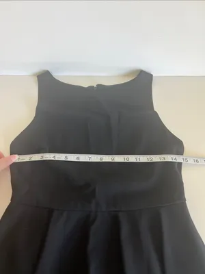 Alice + Olivia Women's Black Sleeveless‎ Peplum Dress thumbnail 14