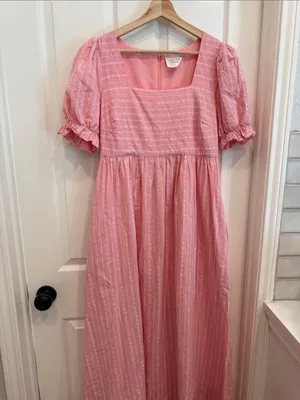 Tuckernuck Hyacinth House Pippa puff sleeve midi dress thumbnail 3
