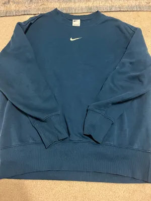 Blue/teal nike crewneck, Size S thumbnail 1