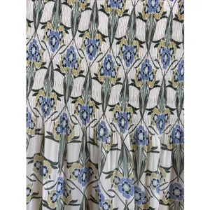 Max Studio Tiered A-Line Skirt Multi Floral Print Pull-On Skirt Size Large Lined thumbnail 2