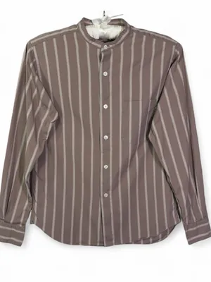 Beauty & Youth United Arrows Women’s Long Stripped Print Blouse Size XS thumbnail 2