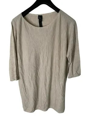 The Fisher Project 100% merino wool short sleeve sweater women's small as is thumbnail 1