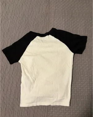Brandy Melville/John Galt Cowboys 33 black and white Baby Tee, Gentley Worn thumbnail 2
