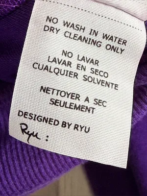 RYU Purple‎ Very Fairy Coquette Mesh Front Button-up Cardigan, Large thumbnail 12