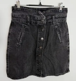Pilcro‎ and the letterpress Denim skirt size 4 thumbnail 1