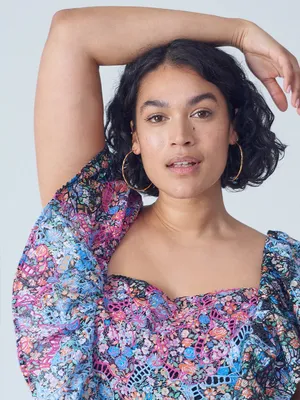 ANTHROPOLOGIE Clementina Eyelet Maxi Dress thumbnail 8
