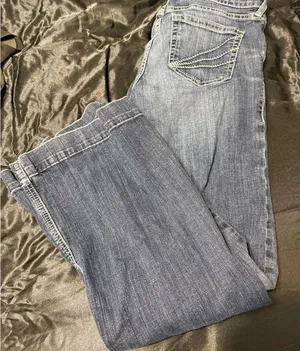 Ariat Women's Boot Cut Jeans in Classic Blue thumbnail 1