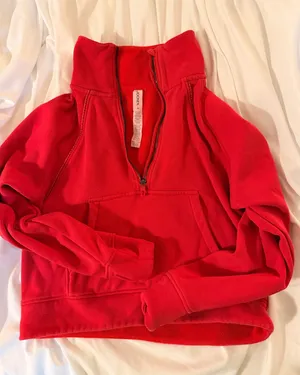 Jockey Red sweatshirt Size M thumbnail 1