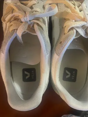 Veja Casual Lace-Up Sneakers in Light Beige size 8 thumbnail 2