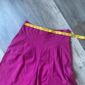 Anthropologie High Rise Pleated Pants Orchid Purple Wide Leg 6 thumbnail 9