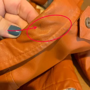 Custom Tailor Han'S Vintage 1970'S Brown Leather Front Button Jacket (M) thumbnail 9
