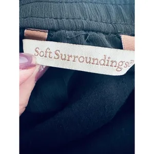 Soft Surroundings Black‎ Sequin Maxi Skirt Size 1X Flowy Party Witchy Whimsigoth thumbnail 5