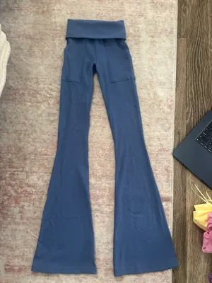 Aerie Foldover Flare Leggings thumbnail 2