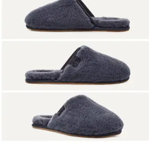 UGG Cozy Gray Fuzzy Slippers thumbnail 1
