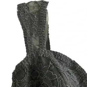 Mori‎ Lee Dark Gray Lace Evening Gown Size 10 Sleeveless V-Neck Short Dress thumbnail 10