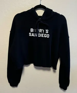 Barry's San Diego Black Hoodie Size M thumbnail 1