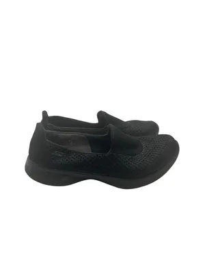 Skechers Size 10 Womens Slip-On Mesh Comfort Shoes Black thumbnail 5