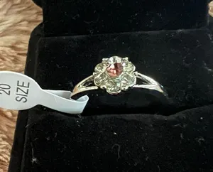 Women’s Gorgeous Sterling Silver Ring Size 20/10 US thumbnail 1