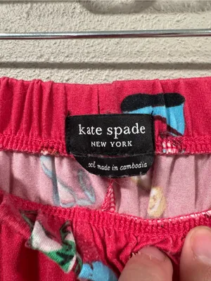 Kate Spade New York Red Fabulous Colorful Shoes Pajama Set thumbnail 8