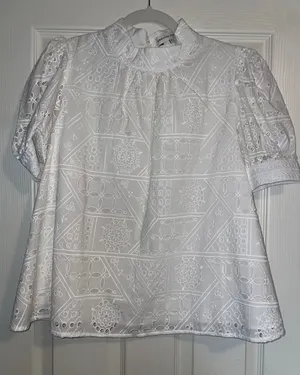 White Boutique Top thumbnail 1