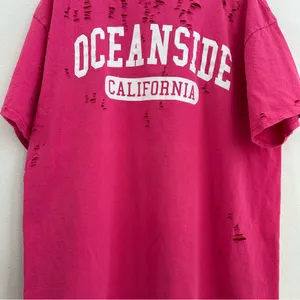 Delta Oceanside California Destroyed T-shirt thumbnail 6