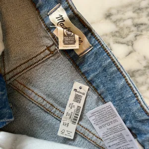 NWT Madewell curvy vintage jeans wide leg cropped 24 broken zipper needs replace thumbnail 10