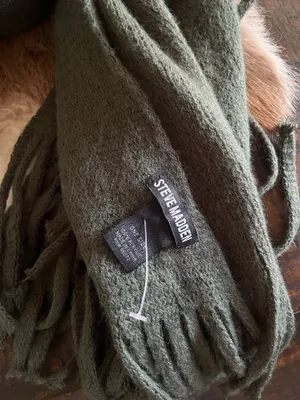 Green Steve Madden Scarf Olive thumbnail 2