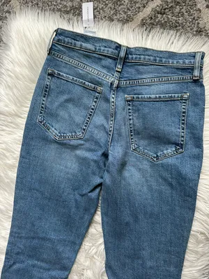 Banana Republic Distressed Ankle Straight Jeans thumbnail 9