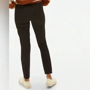 Everlane The Side-Zip Stretch Cotton Pant in Black Size 10 NWOT thumbnail 2