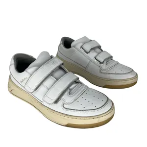 Acne Studios White Face Double Strap Low Top‎ Sneakers thumbnail 2