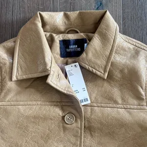 Urban Outfitters Sydney Oversized Dad Jacket Gold Tan 90s Phoebe Buffay Small thumbnail 6