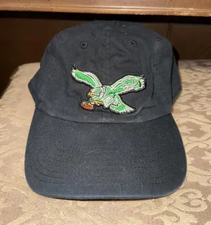 NFL Women's Black and Navy Hat thumbnail 1
