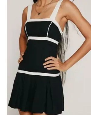 Kimchi blue black and white dress nwt thumbnail 9
