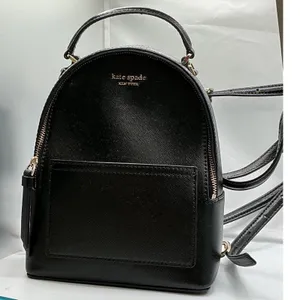 Kate Spade New York Black‎ Saffiano Leather Mini Backpack Convertible Crossbody thumbnail 4