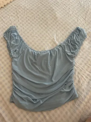 Blue corset top Size M thumbnail 2