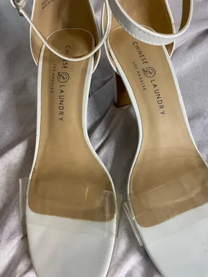 Chinese Laundry white high heels  thumbnail 4