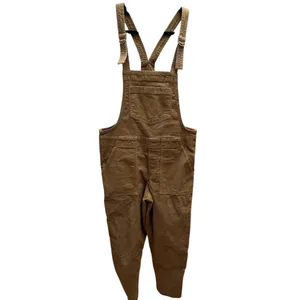 Aerie Bib Overalls Corduroy Werk N Play Women’s XS Brown Suspender Baggy Y2K thumbnail 4