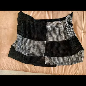 Black and White Square Sweater Size M thumbnail 3