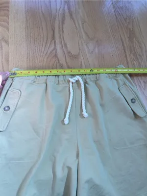 Madewell Womens‎ Large L Terry Pull-On Shorts Muted Khaki Green NJ812 Spring 23 thumbnail 5