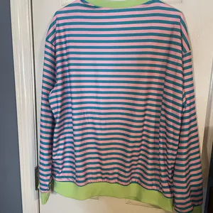 Striped Sweatshirt with Neon Accents thumbnail 2