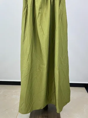 NWT Farm Rio Cotton Green Sleeveless Midi Dress Size XL thumbnail 7