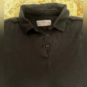Figs pro collared black tee thumbnail 3
