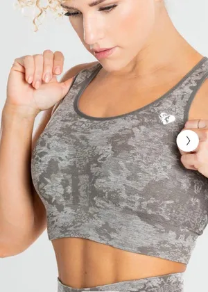 Women's Best Wear CAMO SEAMLESS SPORTS BRA thumbnail 3