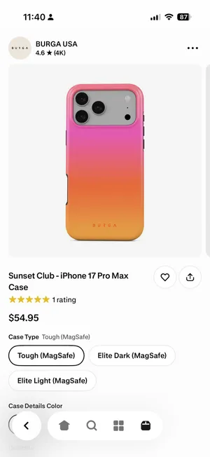 iPhone Burga Case 17 pro max thumbnail 2