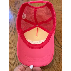 Unbranded Trucker Hat Women OS Hot Pink Mama Chenille Patch Mesh Snapback thumbnail 4