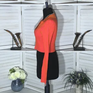 PrettyLittleThing Crop Top ribbed knit cocktail Y2K rave punk Alt layering fairy thumbnail 10