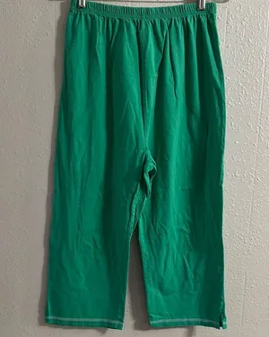 Green Relaxed Fit Pants Size L thumbnail 1