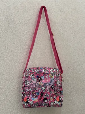 TOKIDOKI Y2Kawaii Double Pocket Super Kawaii Crossbody Bag thumbnail 11