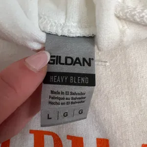 Gildan White Alpha Phi Hoodie thumbnail 3